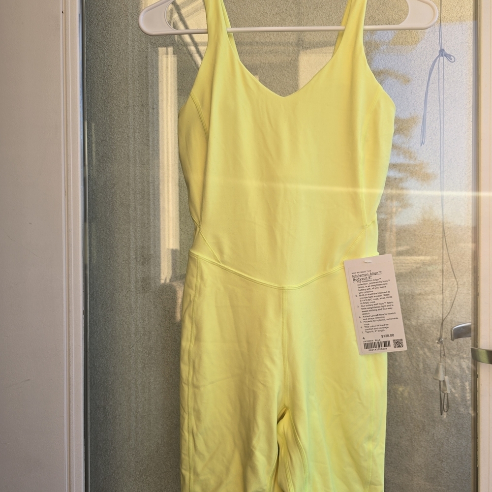 Lululemon Athletica Bright Yellow Sleeveless Top - Picture 5 of 8